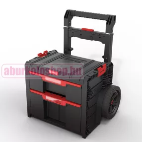   QBRICK SYSTEM PRO Cart 2.0 Plus Drawer 2 mobil fiókos szerszámosláda