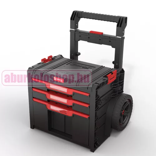 QBRICK SYSTEM PRO Cart 2.0 Plus Drawer 3 mobil fiókos szerszámosláda