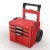 QBRICK SYSTEM PRO Cart 2.0 Plus Drawer 3 Red Ultra HD mobil fiókos szerszámosláda