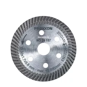 PROXXON Turbo Rim gyémánt vágótárcsa 50 x 1,7 x 9,6mm