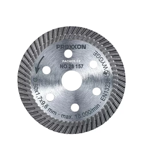 PROXXON Turbo Rim gyémánt vágótárcsa 50 x 1,7 x 9,6mm
