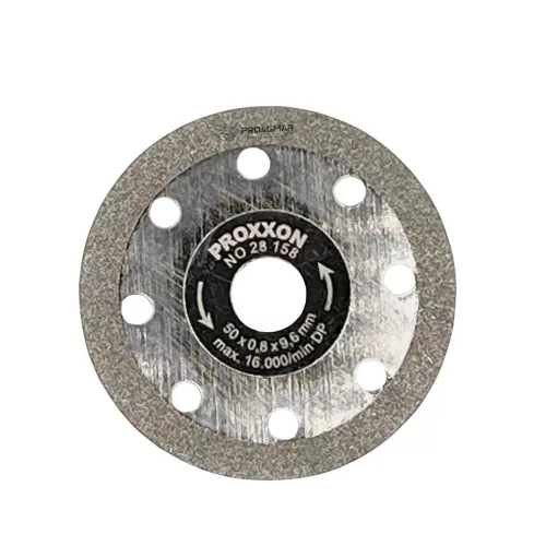 PROXXON gyémánt vágótárcsa finom vágásokhoz, 50 x 0,8 x 9,6 mm