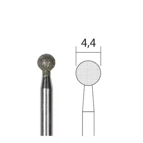 PROXXON gyémánt csiszolótüske, gömb alakú 4x2,35 mm, 2 db/csomag