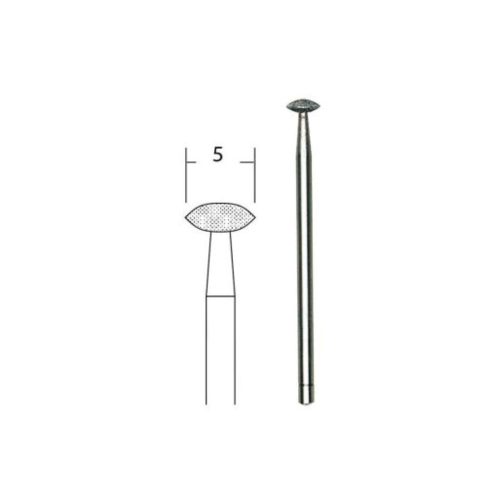 PROXXON gyémánt csiszolótüske lencse fejjel 5 x 2,35mm