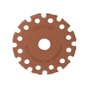  PROXXON Tungsten-carbid fugavágó tárcsa, 50 x 1,0 x 9,6 mm