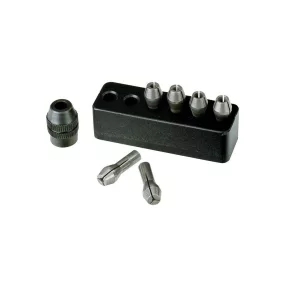   PROXXON MICROMOT Befogópatron készlet befogóanyával és tartóval, 1-3,2mm, 8db-os