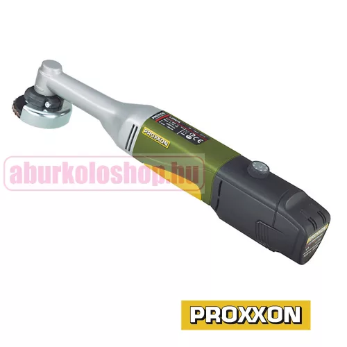 PROXXON LHW/A akkumulátoros hosszúnyakú sarokcsiszoló kofferben