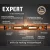 EXPERT mágneses vízmérték 120 cm