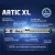 ARTIC XL mágneses vízmérték 40 cm