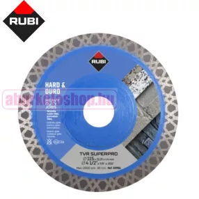   RUBI TVR 125 SUPERPRO gyémánt vágótárcsa kemény anyagokhoz (30987)