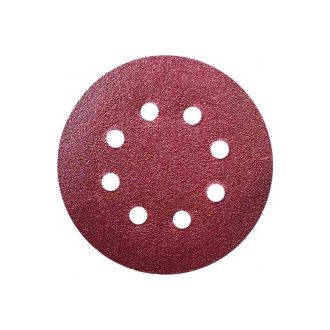 Csiszolókorong 125mm, 100gr, tépőzáras, 5db-os szett