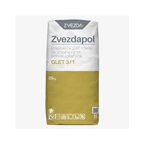 Zvezdapol nagy fehérségű 3in1 beltéri glett 25 kg