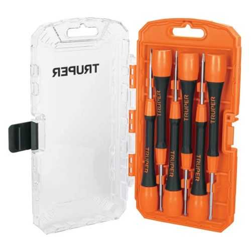 Műszerész csavarhúzó készlet 6db Truper /JOY-6/