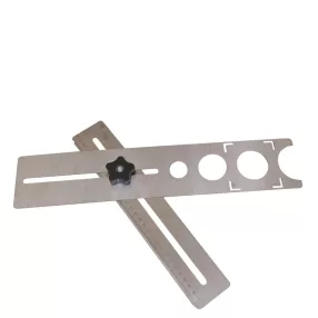 BAUTOOL furatjelölő sablon 30 + 30 cm