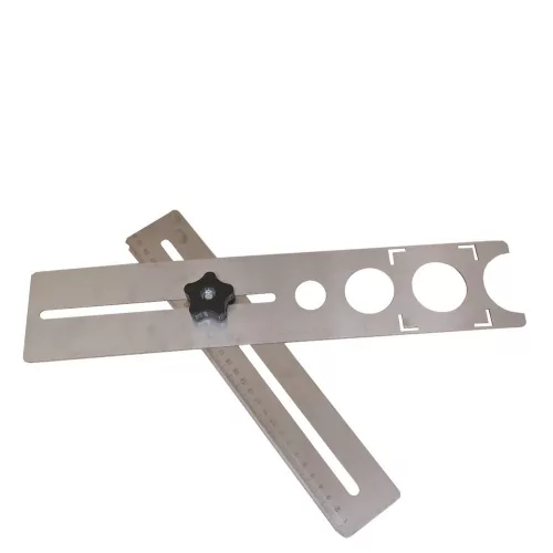 BAUTOOL furatjelölő sablon 30 + 30 cm