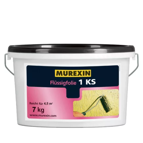 Murexin 1 KS folyékony fólia – kenhető vízszigetelés 7 kg