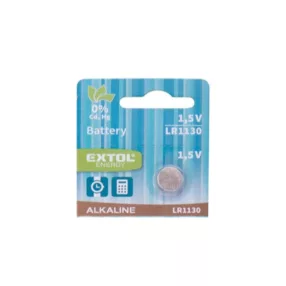 Extol gombelem LR1130 1,5 V alkáli
