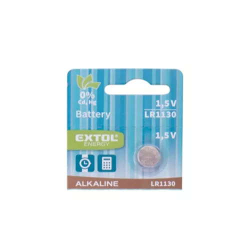 Extol gombelem LR1130 1,5 V alkáli