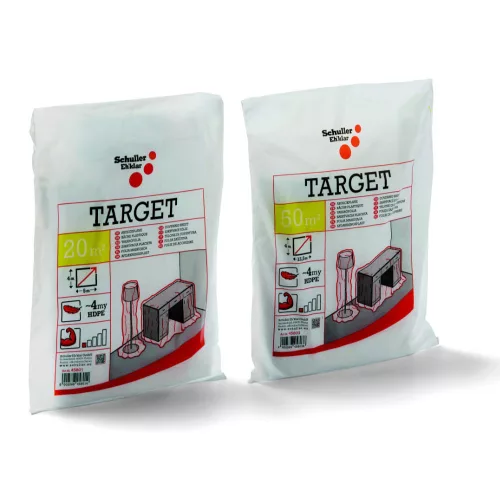 Schuller TARGET S4 HDPE takarófólia 4 × 5 m, átlátszó