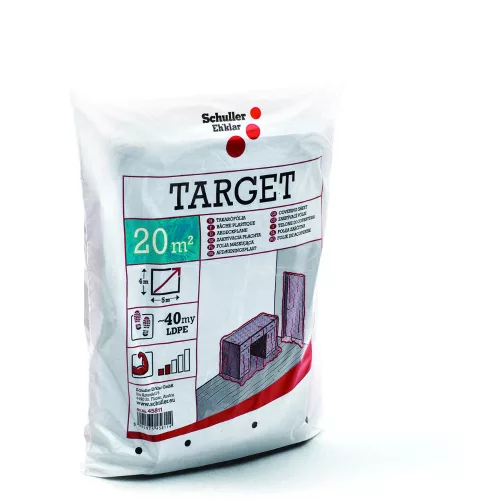 Schuller TARGET S40 LDPE takarófólia 4 × 5 m