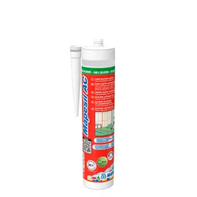   Mapei 123-as Antik fehér Mapesil AC ecetsavtartalmú, rugalmas szilikon 310ml