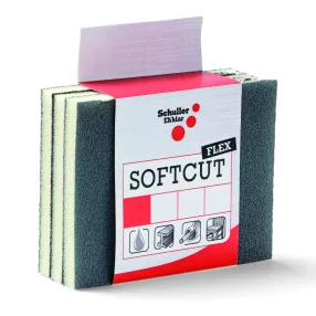   Schuller SOFTCUT FLEX csiszolószivacs P220, 125 × 98 × 13 mm