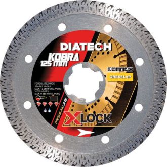Diatech gyémántárcsa KOBRA 125×22,2x10 mm (vo125xl)