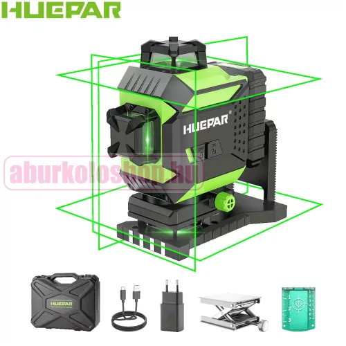 HUEPAR 704CG 4D szintezőlézer készlet