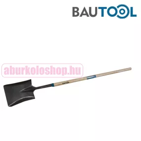 BAUTOOL lapát hajlított fa nyéllel 240x295x1430 mm