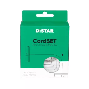   DISTAR CordSET gyémántvágó huzal készlet greslapok íves kivágásához