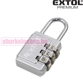   Extol számzáras bőröndlakat 26x55mm, 3,5mm kengyelátmérő