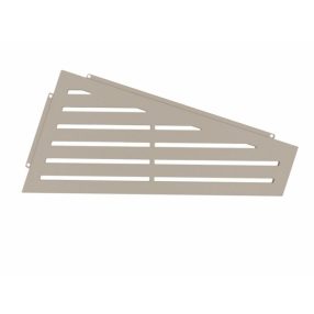   Sarokpolc BOARD, utólagos, asszimetrikus, matt bézs ABL14970BE