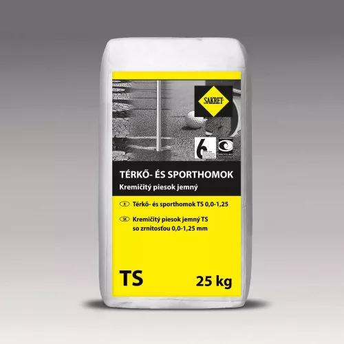Sakret TS térkő fugahomok és sporthomok 25 kg