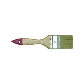 Laposecset 5St világos sörte, natúr fa nyél 35mm BAUTOOL