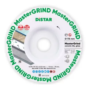   Distar MasterGRIND gyémánt vágó és csiszoló tárcsa 115 mm
