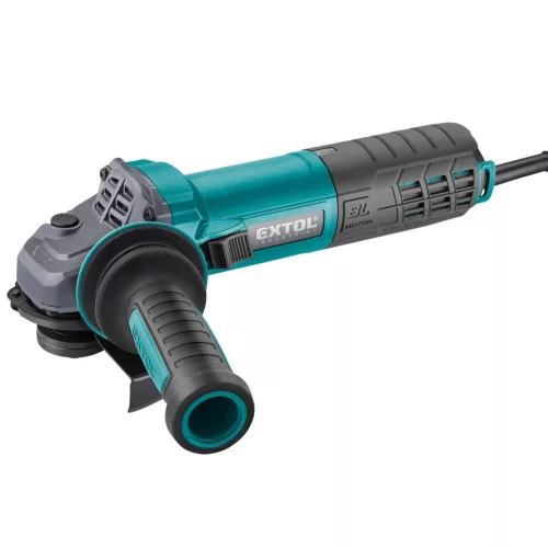 Extol Industrial fordulatszabályozható sarokcsiszoló BL, 1550W, 125mm (8792010)
