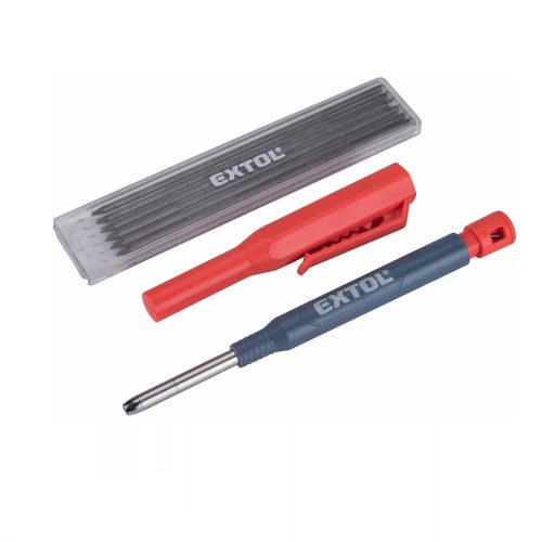 Extol Premium újratölthető jelölő ceruza, 6 db HB pótheggyel