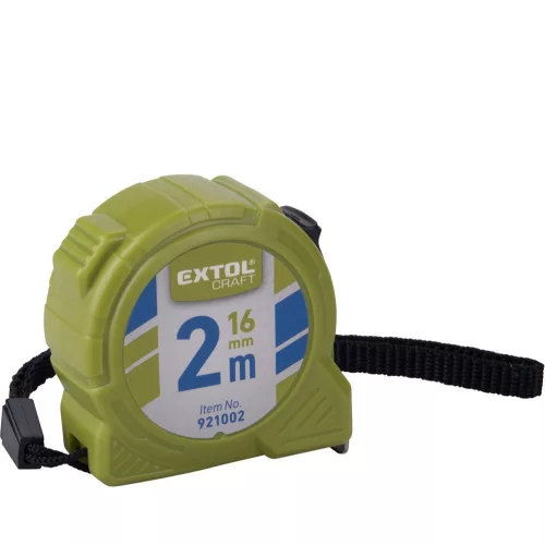EXTOL mérőszalag stoppos 2 m × 16 mm