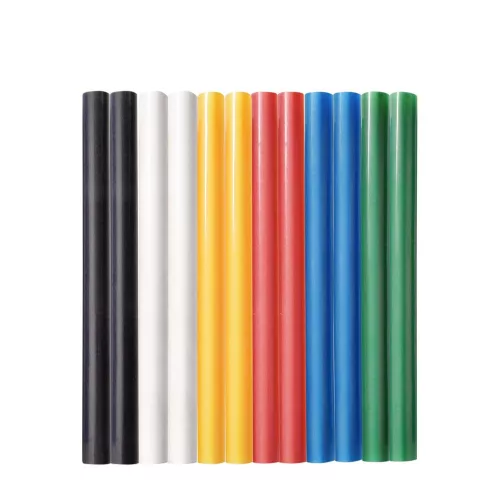 Extol ragasztóstift készlet színes 12 db 100 × 7,2 mm