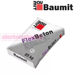 Baumit FlexBeton szálerősített szárazbeton C30 25 kg