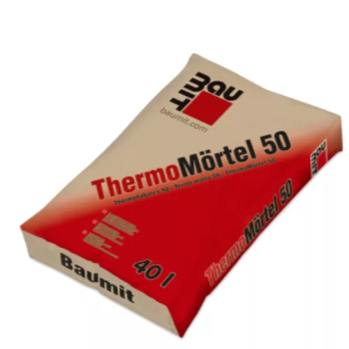 Baumit ThermoMörtel 50 hőszigetelő falazóhabarcs 40 L