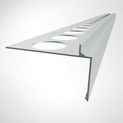 Alu teraszvízvető profil 10/45 mm 90° - ANTRACIT