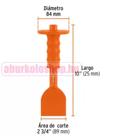Véső markolattal 22 cm Truper /CL-2-3/4x10G/