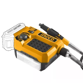   INGCO P20S 20V akkus mini csiszoló 3,2 mm, 40 tartozékkal, géptest