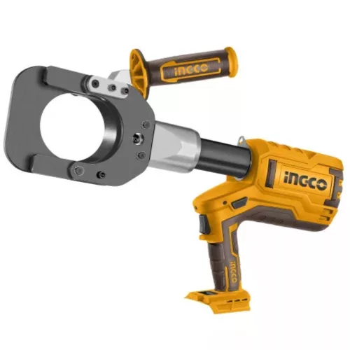 INGCO 20V akkus hidraulikus kábelvágó 85 mm, 60 kN, 2 × 5,0 Ah akkuval és töltővel