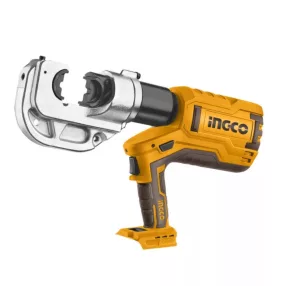   INGCO P20S 20V akkus hidraulikus kábelprés 120 kN, 16–400 mm², 2×5,0 Ah akkuval és töltővel