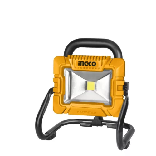 INGCO akkumulátoros LED reflektor 1800 lm 20 V géptest