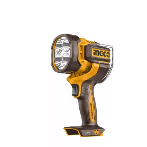 INGCO akkumulátoros LED lámpa 2500 lm 20 V géptest