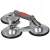 DEDRA tripla tapadókorong sima felületre 3x123 mm (DED06P13)