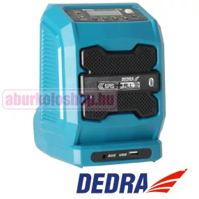Dedra SAS+ALL 18V akkumulátoros Bluetooth rádió (DED7005)